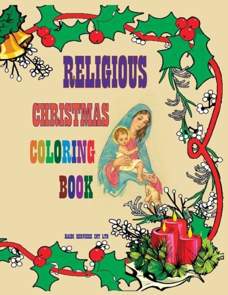 Cover for Haidi Services Int · Religious Christmas Coloring Book (Paperback Book) (2019)