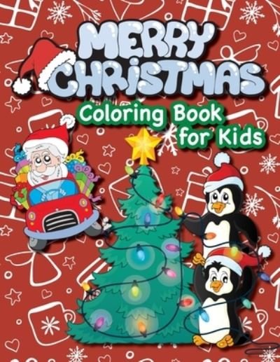 Cover for Engage Books (Activities) · Merry Christmas Coloring Book for Kids! (Paperback Bog) (2021)