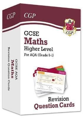 Cover for CGP Books · GCSE Maths AQA Revision Question Cards - Higher - CGP AQA GCSE Maths (Hardcover Book) (2019)