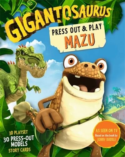 Cover for Cyber Group Studios · Gigantosaurus - Press Out and Play MAZU: A 3D playset with press-out models and story cards! (Book) (2021)