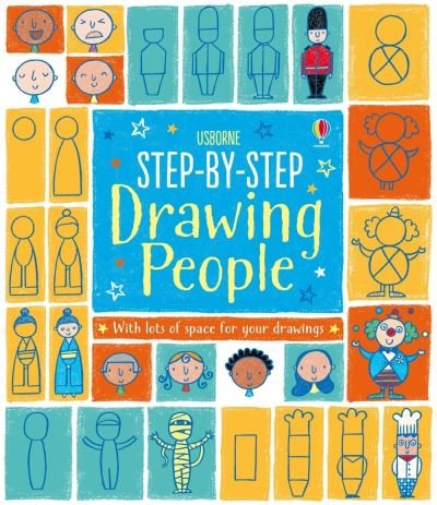 Cover for Fiona Watt · Step-By-step Drawing People (Bok) (2023)