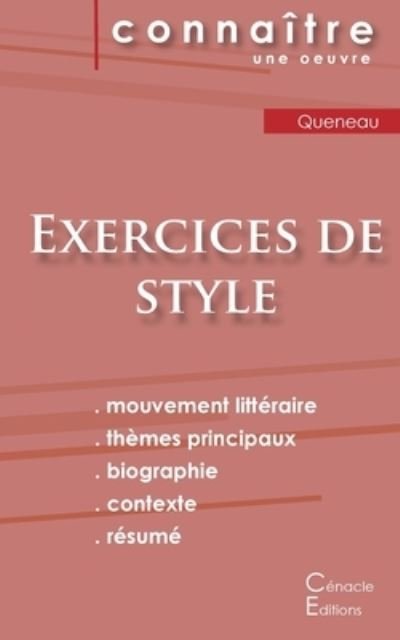 Cover for Raymond Queneau · Fiche de lecture Exercices de style de Raymond Queneau (Analyse litteraire de reference et resume complet) (Taschenbuch) (2022)