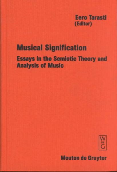 Cover for Eero Tarasti · Musical Signification (Bok) (1995)