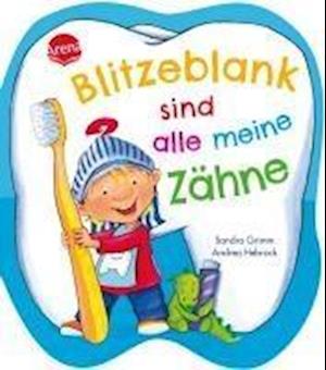 Cover for Sandra Grimm · Blitzeblank sind alle meine Zähne (Buch) (2025)