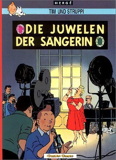 Cover for Herge · Die Juwelen Der Sangerin (Bog)