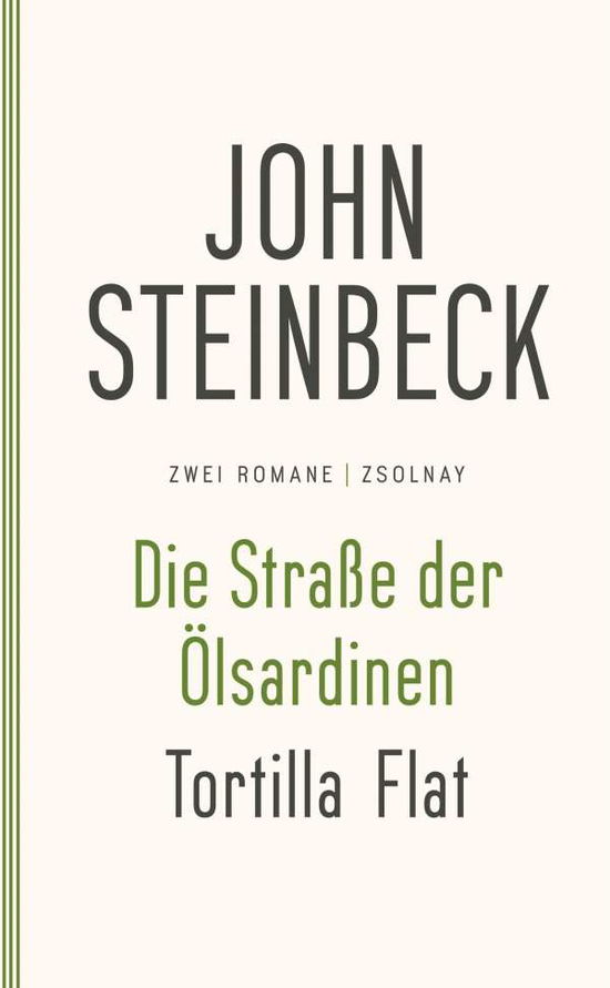 Cover for Steinbeck · Die Straße der Ölsardinen / T (Book)