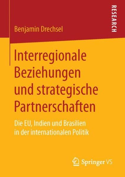 Cover for Drechsel · Interregionale Beziehungen und (Bok) (2015)