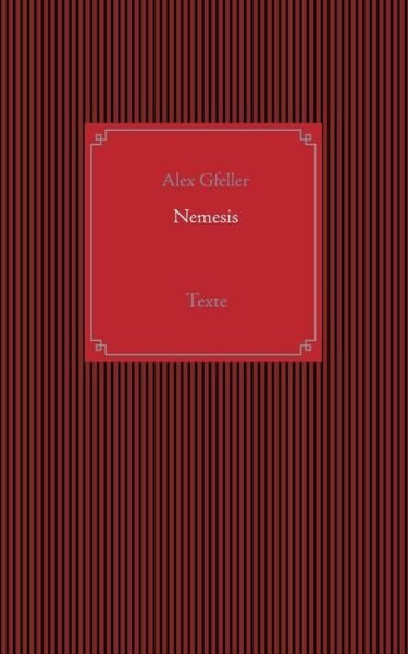 Cover for Gfeller · Nemesis (Bok) (2020)