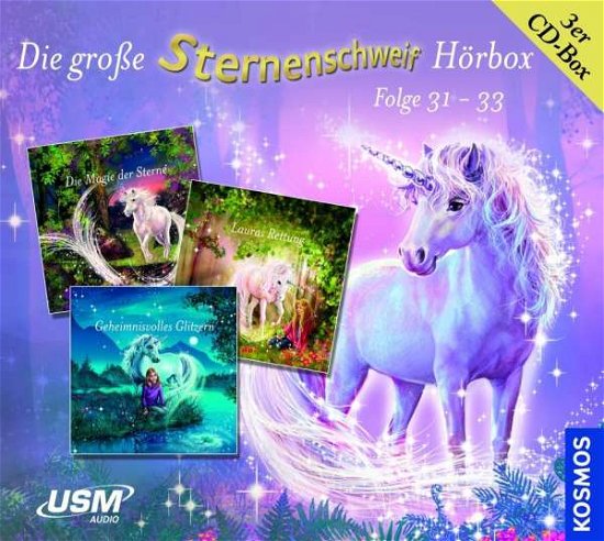 DIE GROßE STERNENSCHWEIF HÖRBOX FOLGE 31-33 (3CDS) - Sternenschweif - Musique - United Soft Media Verlag Gmbh - 9783803237408 - 18 septembre 2020
