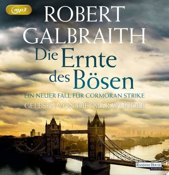 Die Ernte Des Bösen - Robert Galbraith - Musiikki -  - 9783837153408 - maanantai 21. syyskuuta 2020