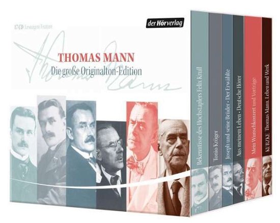 Cover for Mann · Die große Originalton-Ed.,17CD-A (Book)