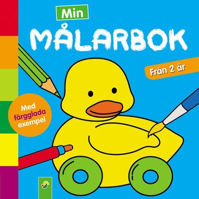 Cover for Min målarbok : Anka (Book) (2021)