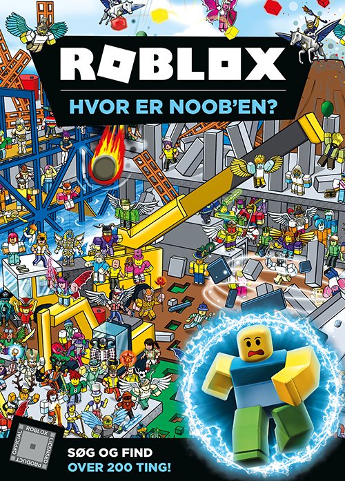 Roblox - Hvor er noob'en? - Søg og find over 200 ting! (officiel) -  - Bøker - Forlaget Alvilda - 9788741507408 - 5. november 2019