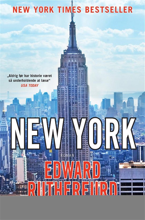Cover for Edward Rutherfurd · New York (Inbunden Bok) [1:a utgåva] [Indbundet] (2011)