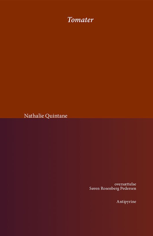 Cover for Nathalie Quintane · Tomater (Taschenbuch) [1. Ausgabe] (2019)