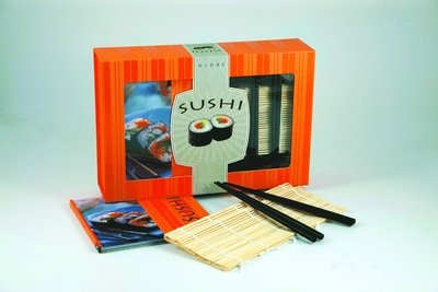 Cover for Rasmus Anderberg · Sushi - startpaket med receptbok, Bambu rullmatta, 4 ätpinnar (Bound Book) (2011)