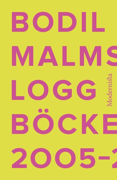 Cover for Bodil Malmsten · Loggböckerna 2005-2013 (Book) (2016)