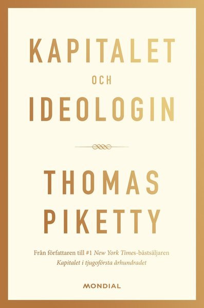 Cover for Thomas Piketty · Kapitalet och ideologin (Bound Book) (2020)