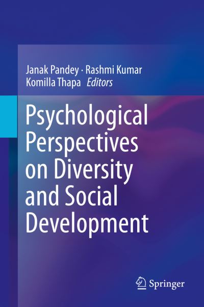 Cover for Psychological Perspectives on Diversity and Social Development (Book) [1st ed. 2019 edition] (2019)