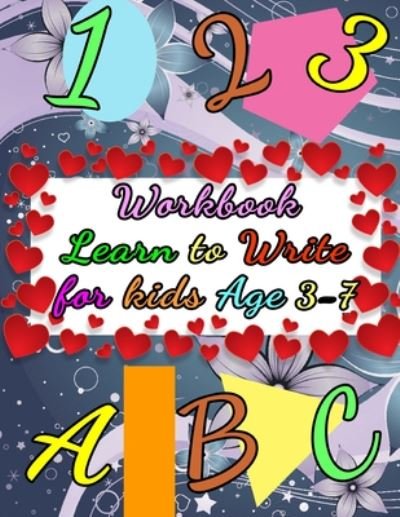 Love Colors · Workbook Learn to Write for Kids Age 3-7 (Pocketbok) (2020)