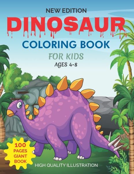 Cover for Signature Design Home · Dinosaur Coloring Book (Paperback Book) (2020)