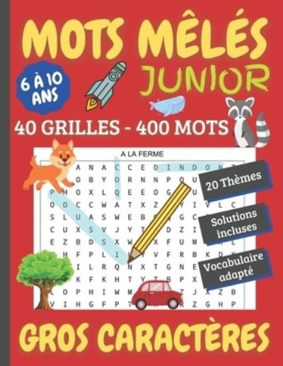 Cover for Eureka Editions · Mots Meles Junior (Pocketbok) (2020)