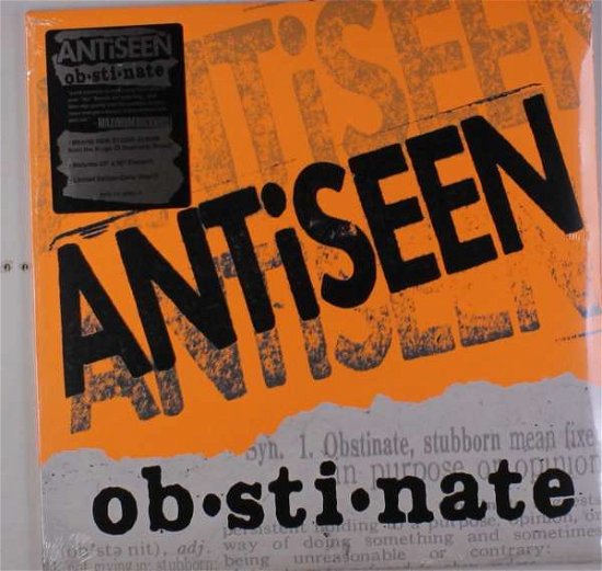 Cover for Antiseen · Obstinate (LP) (2017)