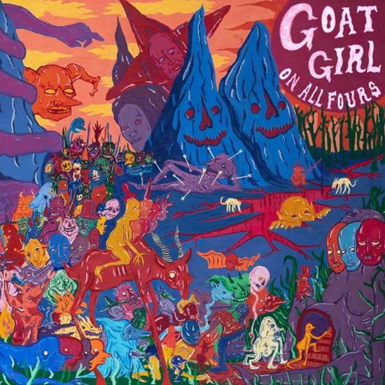 On All Fours - Bleu - Goat Girl - Music - ROUGH TRADE - 0191402015409 - January 22, 2021