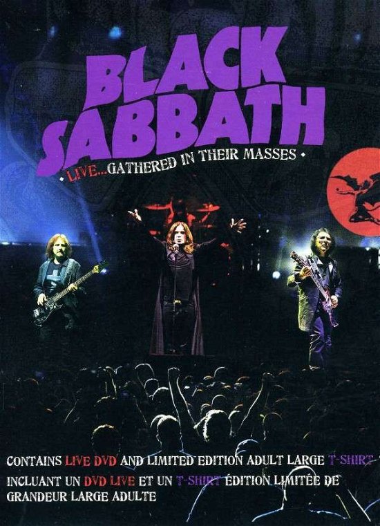 Cover for Black Sabbath · Gathered In Their Masses (DVD) [Limited T-Shirt edition] (2013)