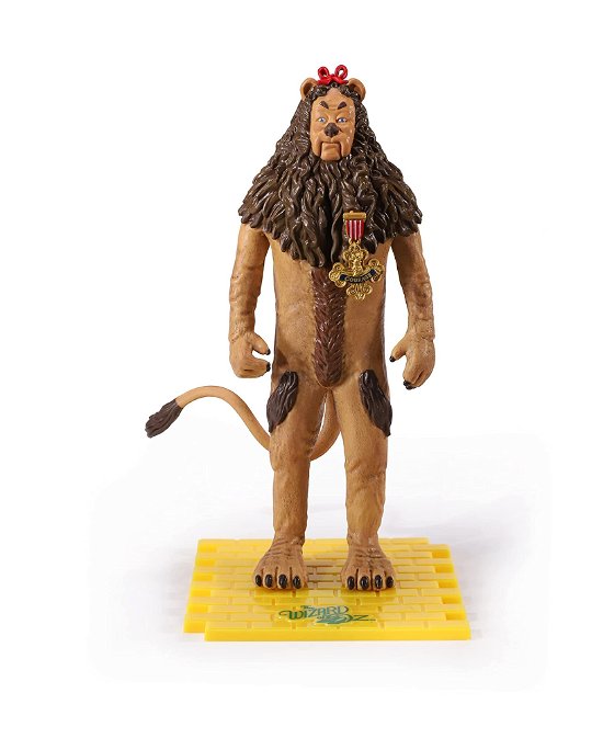 The Wizard Of Oz Cowardly Lion Bendyfig (With His Badge Of Courage) - The Wizard of Oz - Merchandise - THE WIZARD OF OZ - 0849421007409 - December 10, 2021