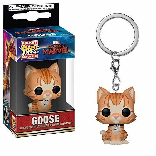 Cover for Funko Pop! Keychains: · Marvel - Captain Marvel - Goose the Cat (MERCH) (2019)