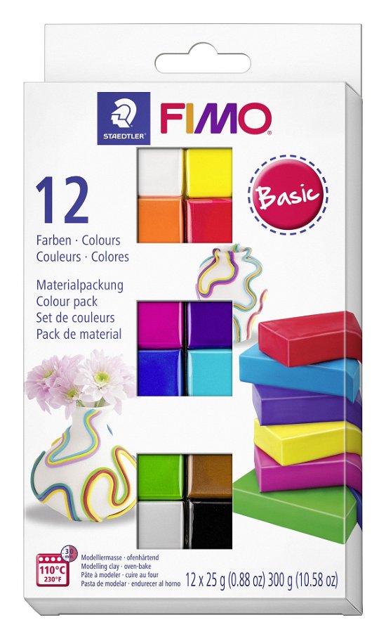 Fimo Soft Basic Colours 12 St?ck - Fimo - Merchandise - Staedtler - 4007817053409 - February 7, 2019