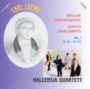 Complete String Quartets 1 - Loewe / Hallensia Quartett - Musikk - MUSICAPHON - 4012476568409 - 29. juni 2004