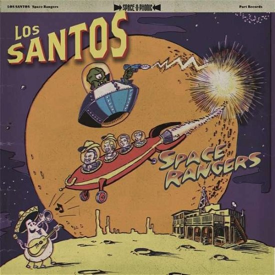 Cover for Los Santos · Space Rangers (CD) (2016)
