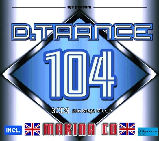 Cover for D.trance 104 (CD)