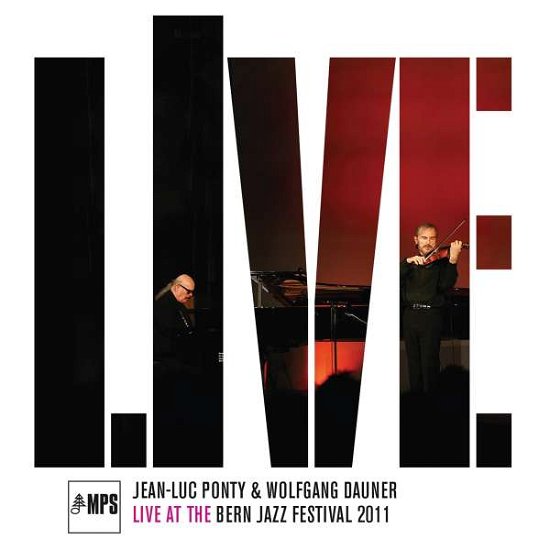 Cover for Jean-luc Ponty &amp; Wolfgang Daun · Live at the Bern Jazz Festival (LP) (2022)