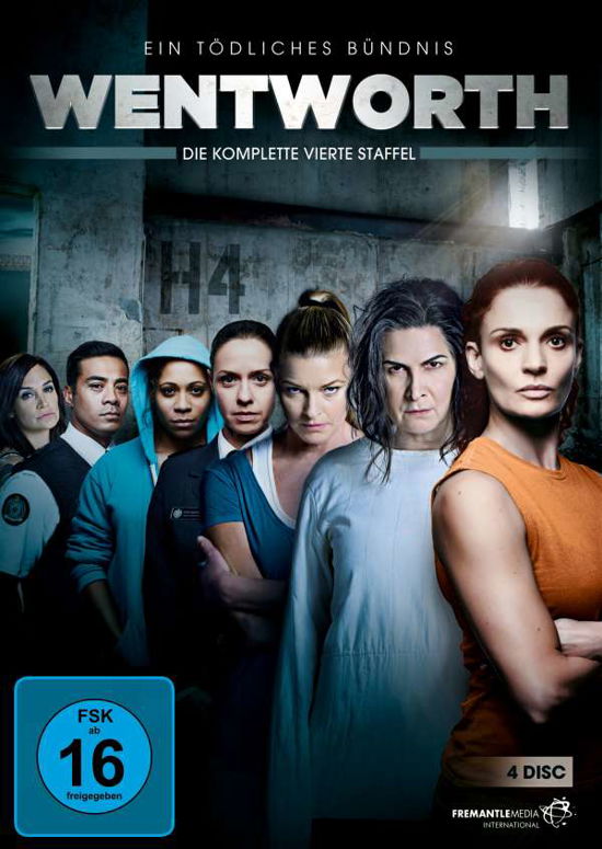 Cover for Cormack,danielle / Atkinson,kate / Ireland,celia/+ · Wentworth-staffel 4 (DVD) (2018)