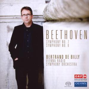 Cover for Wiener RSO / Billy,B.D. · De Billy, Beethov. Sinf. Nr. 7 + 8 (SACD) (2010)