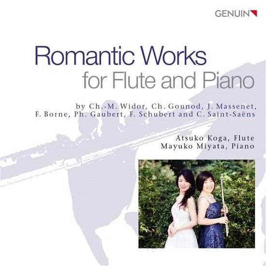 Cover for Widor / Koga / Miyata · Romantic Works for Flute &amp; Piano (CD) (2013)
