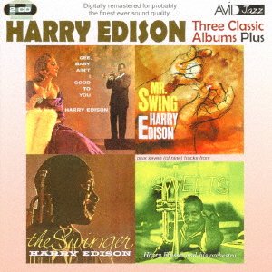 Cover for Harry Edison · Edison - Three Classic Albums Plus (CD) [Japan Import edition] (2016)