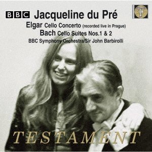 Cover for Jacqueline Du Pre · Elgar Cello Concerto. Bach Cello Suites Nos.1 &amp; 2 (CD) [Japan Import edition] (2019)