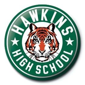Hawkins High School - Button Bad - Stranger Things - Merchandise -  - 5050293753409 - 