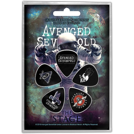 Avenged Sevenfold Plectrum Pack: The Stage - Avenged Sevenfold - Merchandise -  - 5055339797409 - 