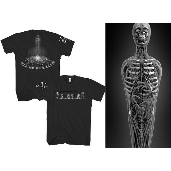 Cover for Tool · Tool Unisex T-Shirt: BW Spectre (Back &amp; Sleeve Print) (T-shirt) [size S] [Black - Unisex edition]
