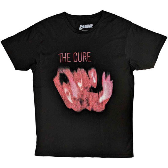 Cover for The Cure · The Cure Unisex T-Shirt: Pornography (Black) (T-shirt) [size M] [Black - Unisex edition] (2020)