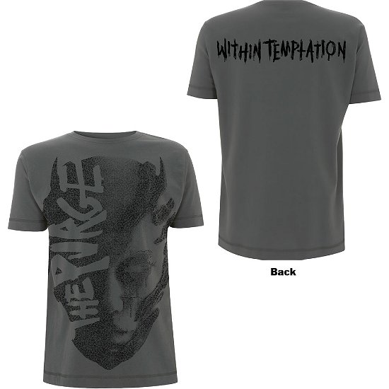 Within Temptation · Within Temptation Unisex T-Shirt: Purge Jumbo (Back Print) (T-shirt) [size M] [Grey - Unisex edition] (2021)