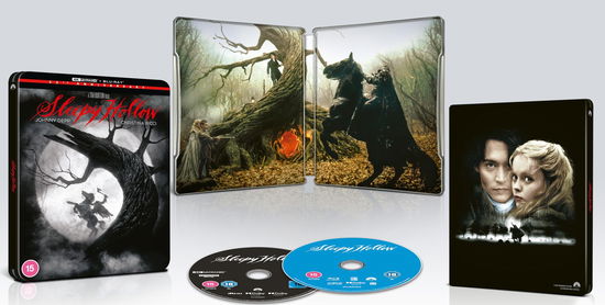 Cover for Sleepy Hollow Limited Edition Steelbook (4K UHD + Blu-ray) [Steelbook edition] (2024)