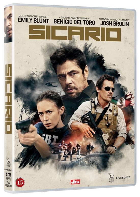 Cover for Emily Blunt / Benicio Del Toro / Josh Brolin · Sicario (DVD) (2016)