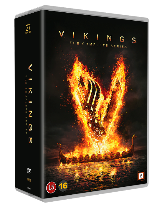 Cover for Vikings - The Complete Series (DVD) (2022)