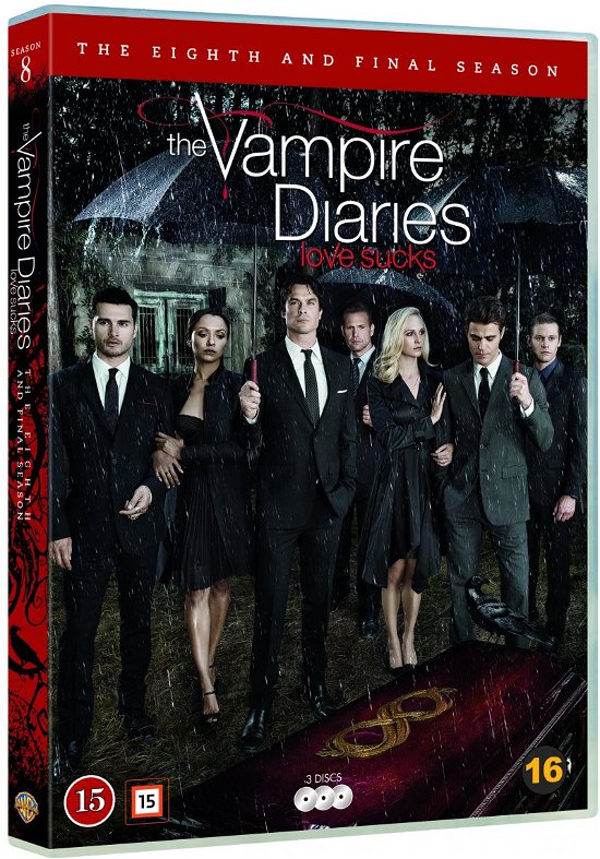 Cover for The Vampire Diaries · The Vampire Diaries - The Eigth And Final Season (DVD) (2017)